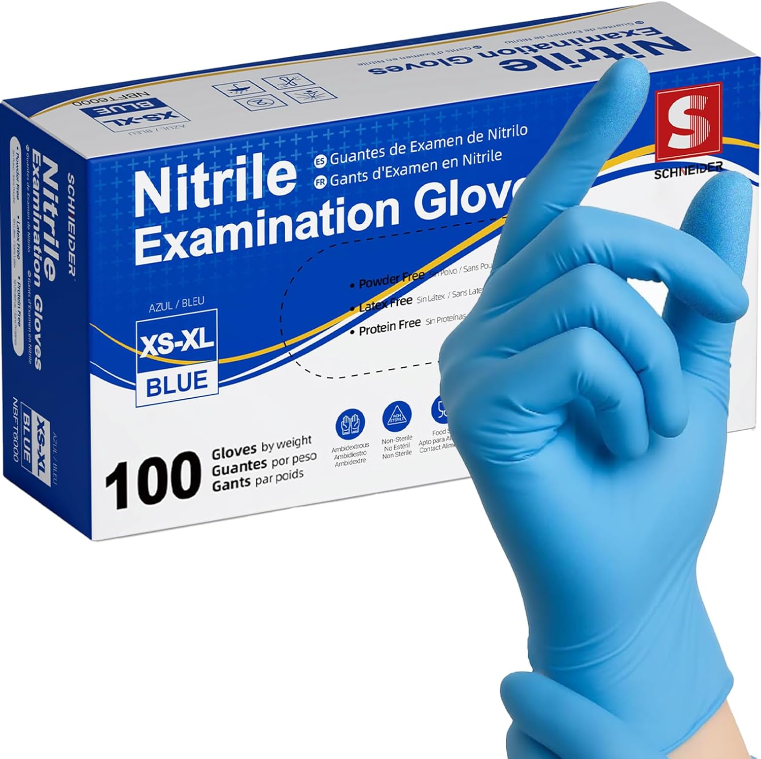 Exam Glove Nitrile - Gants d'examen en nitrile de qualité