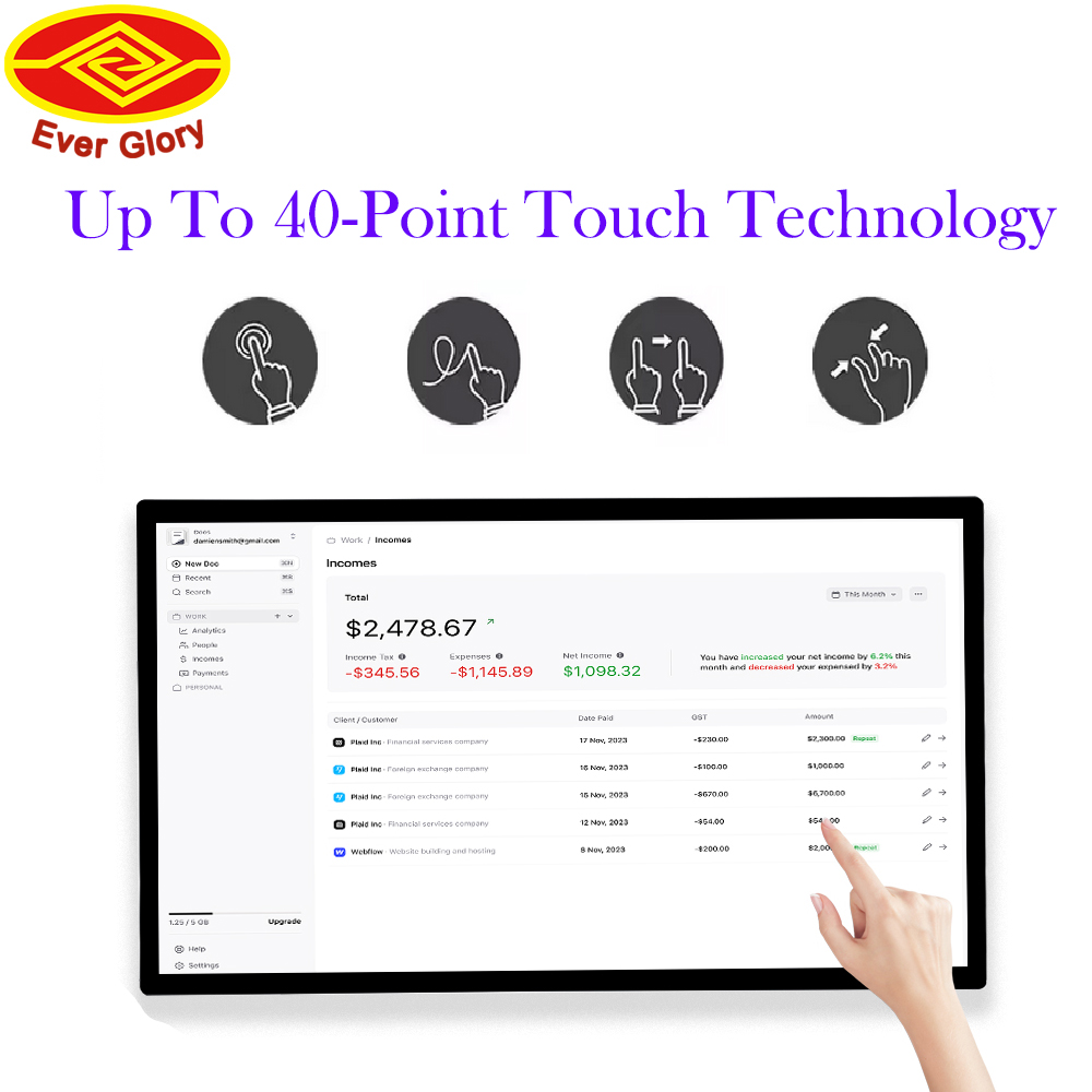 Écran tactile capacitif Pcap p - Touchscreen Glove Capacitive avis et prix