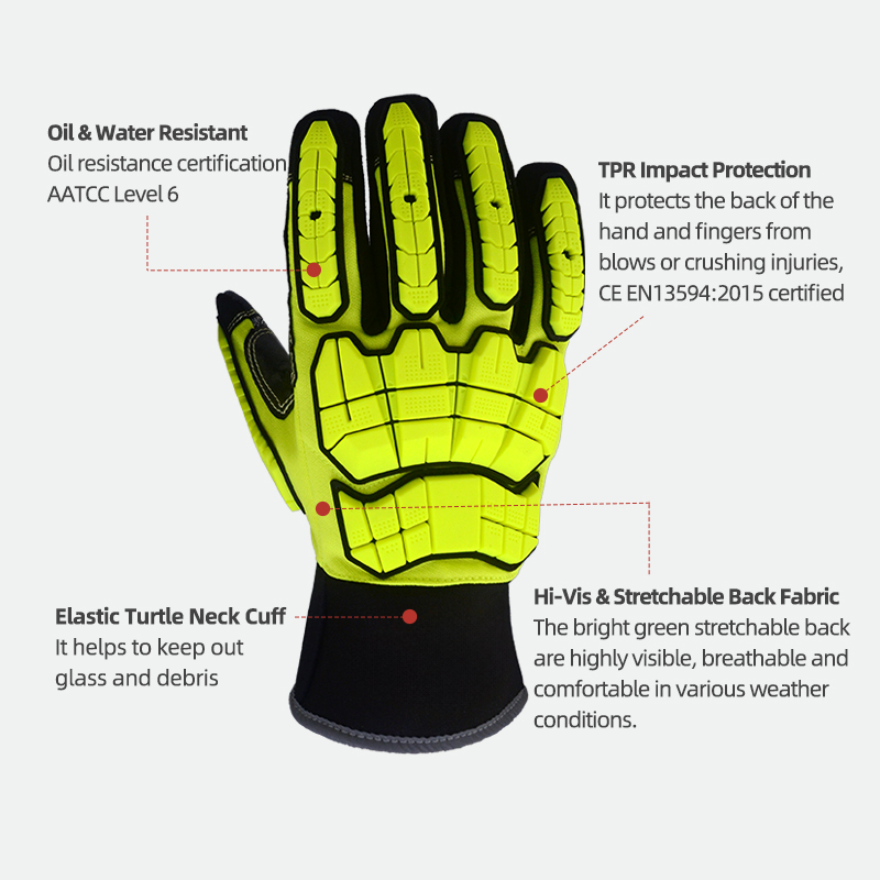 Gants de travail de sécurité X - Work Glove Impact avis et prix