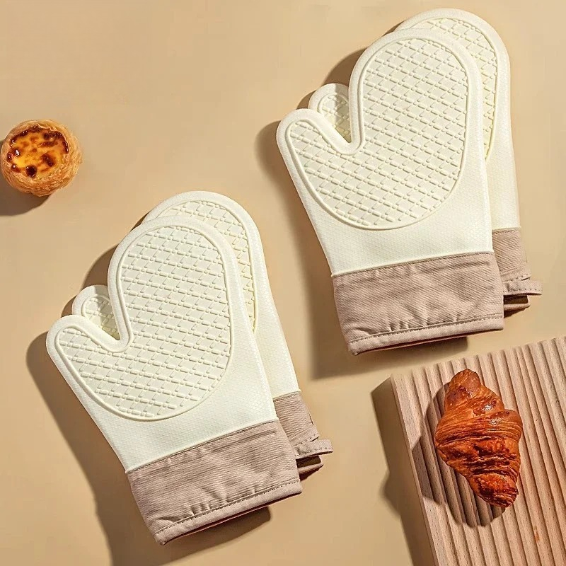 1 paire de gants de four en si - Oven Mitt Silicone avis et prix