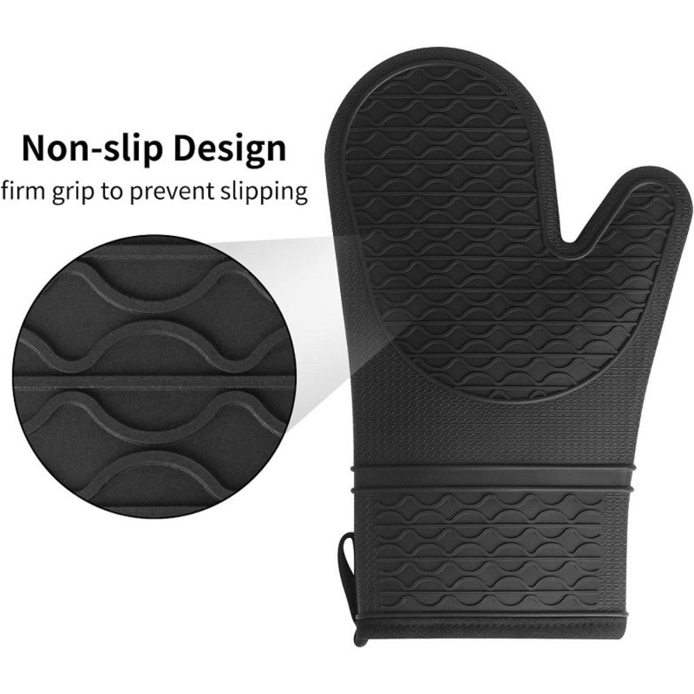 Maniques de cuisine en silicon - Oven Mitt Silicone avis et prix